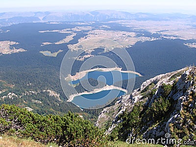 Crno Jezero (Black Lake) Durmitor Mountains Stock Photo