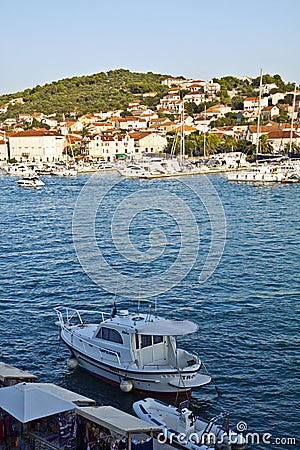 Croatia, Ciovo, small island of the Dalmatian coast Editorial Stock Photo