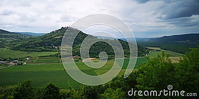 Croatia / Istria / Ancient Motovun Stock Photo