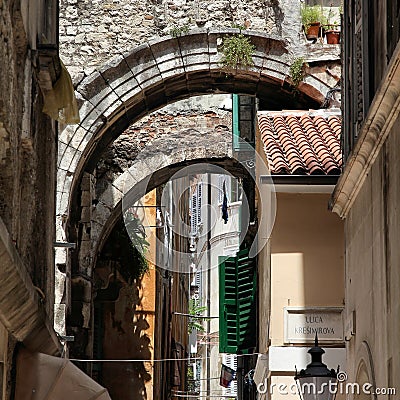 Croatia - Omis Stock Photo