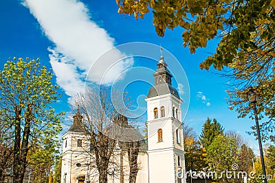 Croatia, Slavonia, town of Daruvar, main square Stock Photo