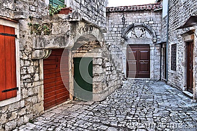 Croatia - Trogir Stock Photo