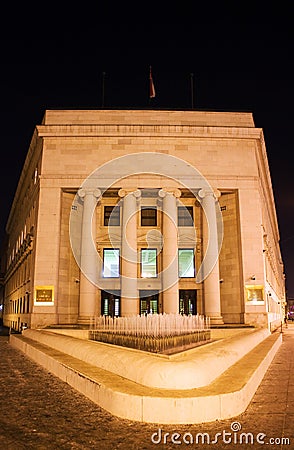 Croatian national bank Editorial Stock Photo