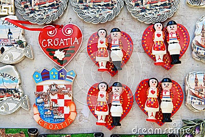 Croatian souvenirs Stock Photo