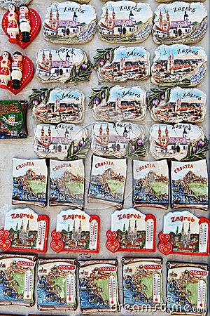 Croatian souvenirs Stock Photo