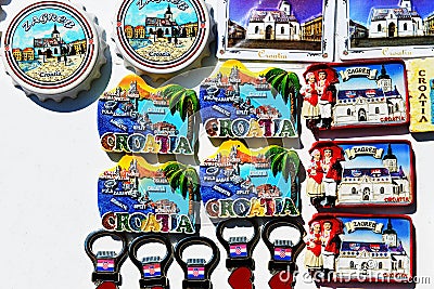 Croatian souvenirs Stock Photo