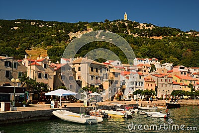 Croatian town Stock Photo