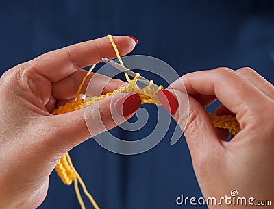 Crochet Stock Photo