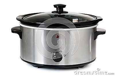 Crock Pot Stock Photo