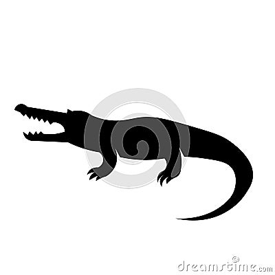 Crocodile Icon Vector Vector Illustration