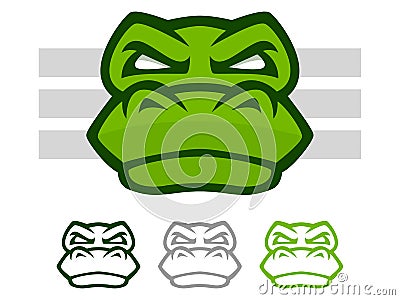 Crocodile Mascot Vector Illustration