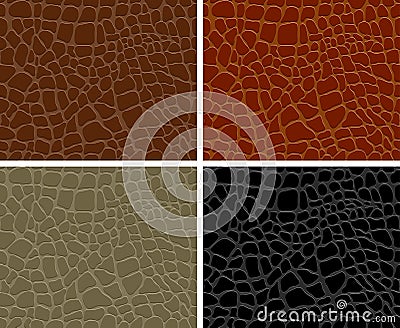 Crocodile skin Vector Illustration