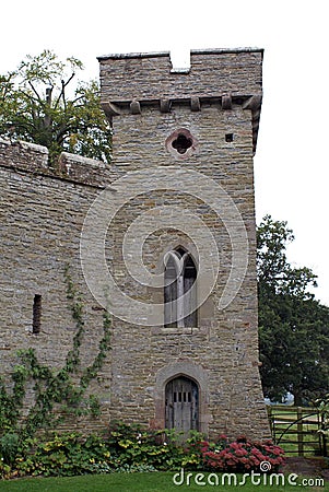 Croft Castle in England Stock Photo