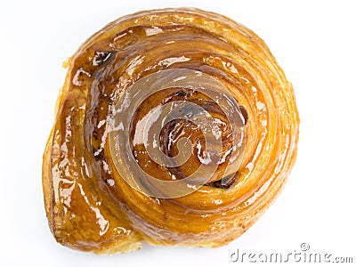 Croissant round brillian Stock Photo