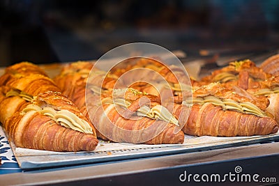 Freshly baked pastry Stock Photo