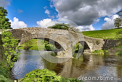 Crook of Lune Bridge Stock Photo