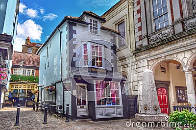 The crooked house of Windsor. Editorial Stock Photo