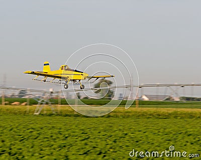 Crop Duster Stock Photo