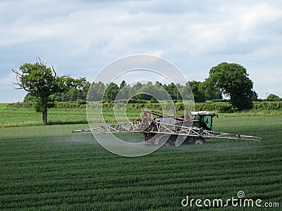 Crop Spraying C2 Stock Photo