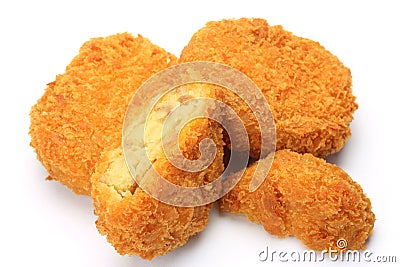 Croquette Stock Photo