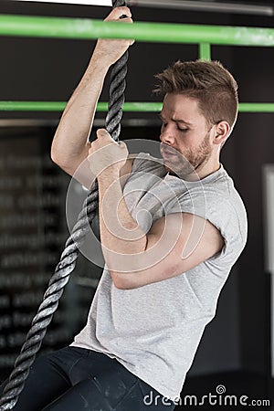 Cross fit workout Stock Photo