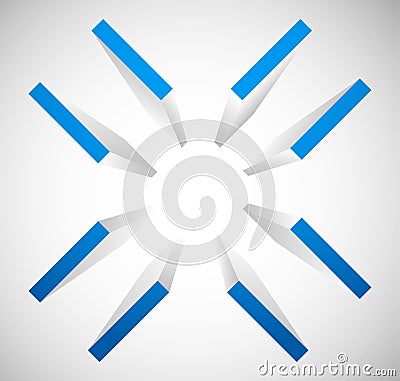 Cross-hair, target mark symbol. Align, precision or accuracy Vector Illustration