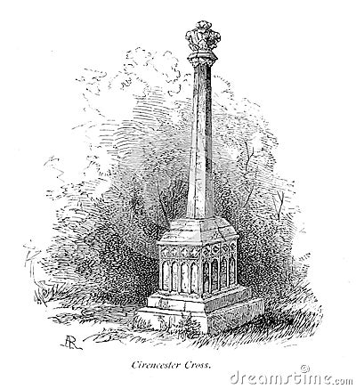 Old Monument. Editorial Stock Photo