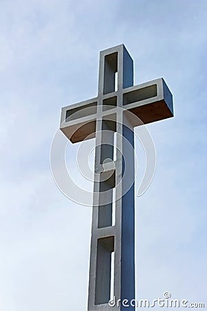 The Cross at Mt. Soledad National Veterans Memorial Park Stock Photo