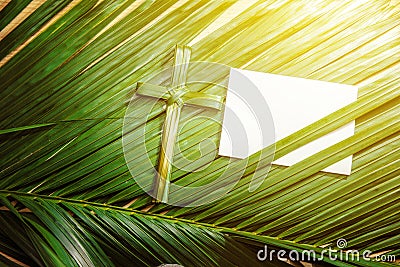 Palm Sunday concept Stock Photo