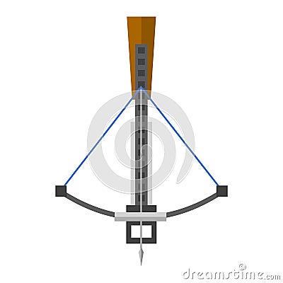 Crossbow arbalest vector illustration Vector Illustration