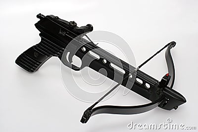 Crossbow handgun Stock Photo