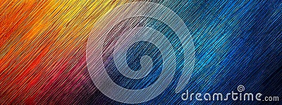 crosshatch texture in a gradient of colors from warm reds to cool blues, creating a dynamic and artistic background with Stock Photo