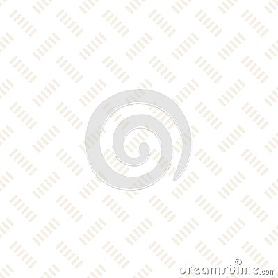 Crosshatch vector seamless geometric pattern. Crossed graphic rectangles background. Checkered motif. Seamless subtle Vector Illustration
