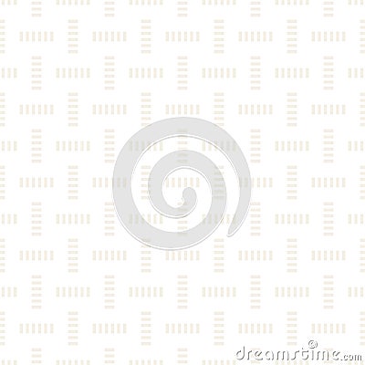 Crosshatch vector seamless geometric pattern. Crossed graphic rectangles background. Seamless subtle texture of Vector Illustration