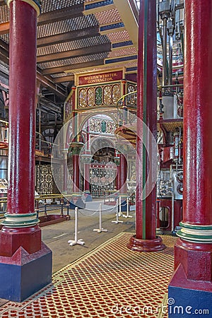 Crossness Victorian Pumping Station Stock Photo
