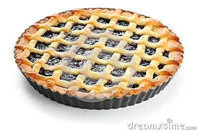 Crostata, italian homemade tart Stock Photo