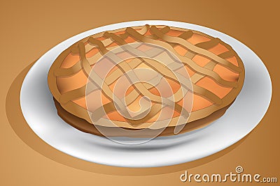 Crostata tart Stock Photo