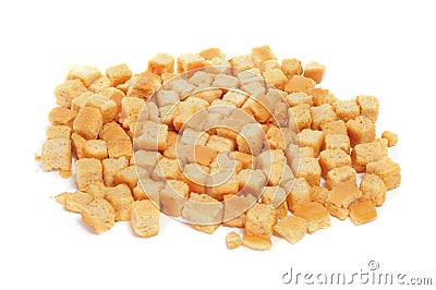 Croutons Stock Photo