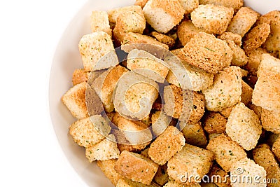 Croutons Stock Photo