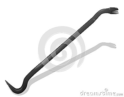 Crowbar Stock Photo