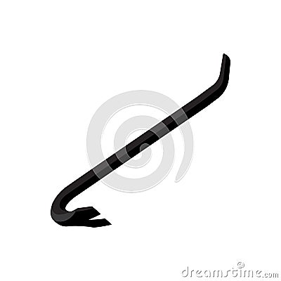 crowbar icon Vector Illustration