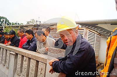 Crowd of onlookers Editorial Stock Photo