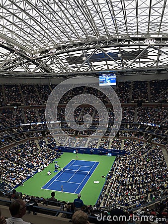 Ashe Stadium - US Open Tennis Editorial Stock Photo