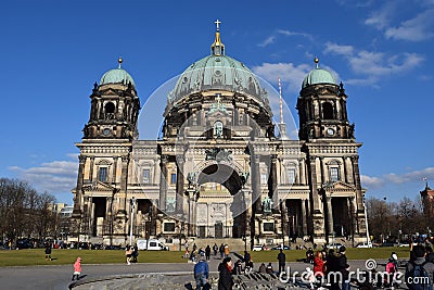 Berliner dom Berlin Cathedral stunning glory Editorial Stock Photo