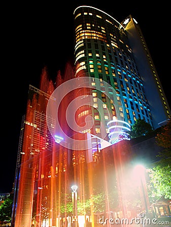 Crown Casino and Entertainment Complex Editorial Stock Photo