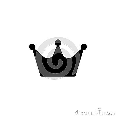 crown icon. Element of simple icon for websites, web design, mobile app, info graphics. Signs and symbols collection icon for desi Stock Photo
