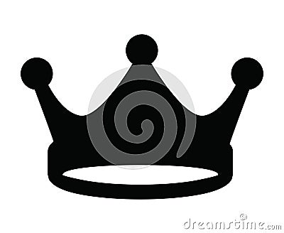 Crown icon Vector Illustration