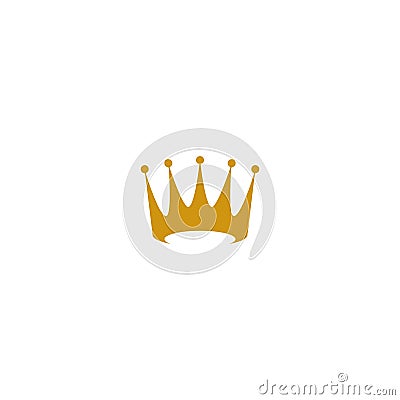 Crown Logo Template vector Vector Illustration