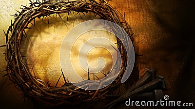 Crown of Thorns Stock Photo