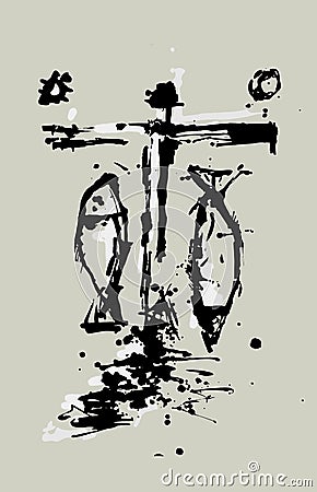 Crucifix Vector Illustration
